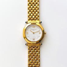 Load image into Gallery viewer, Vintage Christian Dior Gold-Plated Ladies' Quartz Watch