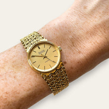 Load image into Gallery viewer, Vintage 1978 Gold-Plated Bulova Accutron Quartz Watch