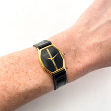 Load image into Gallery viewer, Gold-Plated Raymond Weil Mechanical Watch with Black and Gold Dial