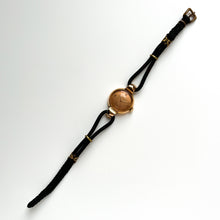 Load image into Gallery viewer, Vintage 18ct Solid Gold Zenith Art Deco Cordette Mechanical Watch