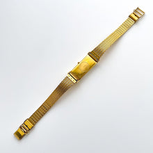 Load image into Gallery viewer, Vintage 90s Yves Saint Laurent Ladies' Quartz Watch with Gold-Plated Bracelet and White Dial