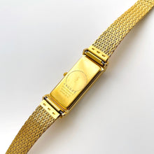 Load image into Gallery viewer, Vintage 90s Yves Saint Laurent Ladies' Quartz Watch with Gold-Plated Bracelet and White Dial