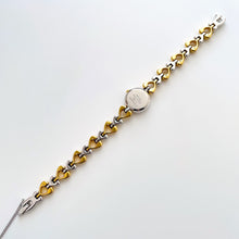 Load image into Gallery viewer, Vintage 1990s Two-Tone Ladies' Seiko Quartz Watch With Heart Pattern