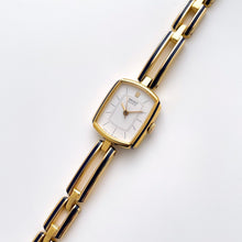 Load image into Gallery viewer, Vintage 1990s Gold-Plated Ladies' Seiko Quartz Watch With Thin Bracelet
