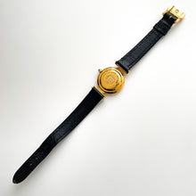 Load image into Gallery viewer, Ladies' Vintage 90s Gold-Plated Fendi Quartz Watch with Black Dial