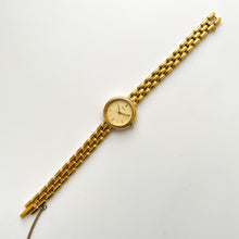 Load image into Gallery viewer, Vintage 1990s Gold-Plated Ladies' Seiko Quartz Watch With Thin Bracelet