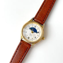 Load image into Gallery viewer, Vintage Timex Sun & Moon Phase Quartz Watch