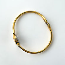 Load image into Gallery viewer, Tiny 1990s Gold-Plated Ladies' Seiko Quartz Watch With Semi Bangle Bracelet