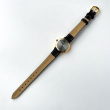 Load image into Gallery viewer, Vintage Constant Sun & Moon Phase Quartz Watch with Dark Brown Leather Strap