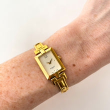 Load image into Gallery viewer, Vintage 1990s Gold-Plated Ladies' Givenchy Quartz Watch with Beige Dial
