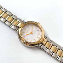 Load image into Gallery viewer, Vintage 90s Yves Saint Laurent Ladies' Quartz Watch with Two-Tone Bracelet and White Dial
