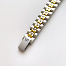 Load image into Gallery viewer, Vintage Two-Tone Hermès Profile Ladies' Quartz Watch with Round Beige Dial