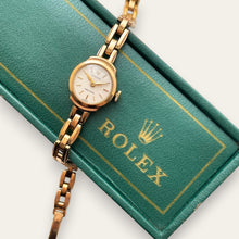 Load image into Gallery viewer, 1960s Rolex Precision 9ct Gold Ladies' Watch | Original Bracelet & Box, Mechanical