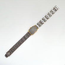 Load image into Gallery viewer, Vintage 1990s Two-Tone Ladies' Seiko Quartz Watch With Tank-Like Dial and Roman Numerals