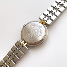 Load image into Gallery viewer, Vintage Two-Tone Hermès Profile Ladies' Quartz Watch with Round Beige Dial