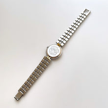 Load image into Gallery viewer, Vintage Two-Tone Hermès Profile Ladies' Quartz Watch with Round Beige Dial