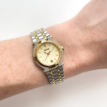 Load image into Gallery viewer, Vintage Ladies' Silver and Gold-Tone Gucci Quartz Watch