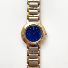 Load image into Gallery viewer, Vintage 1990s Yves Saint Laurent Ladies' Quartz Watch with Two-Tone Bracelet and Blue Dial