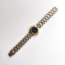 Load image into Gallery viewer, Vintage Boxed 1991 Yves Saint Laurent Ladies' Quartz Watch with Two-Tone Bracelet and Black Dial