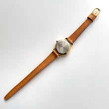 Load image into Gallery viewer, Vintage Ladies' Louifrey Moon Phase Quartz Watch with Light Brown Leather Strap