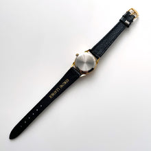 Load image into Gallery viewer, Vintage Constant Sun & Moon Phase Quartz Watch with Black Leather Strap