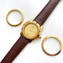 Load image into Gallery viewer, Rare Vintage 1990s Boxed Vintage Fendi Quartz Watch with 3 Interchangeable Bezels