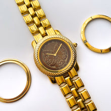 Load image into Gallery viewer, Very rare Vintage 1990s Boxed Vintage Fendi 'Two Faces of Janus' Unisex Quartz Watch with 3 Interchangeable Bezels