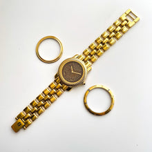 Load image into Gallery viewer, Very rare Vintage 1990s Boxed Vintage Fendi 'Two Faces of Janus' Unisex Quartz Watch with 3 Interchangeable Bezels