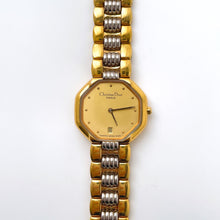 Load image into Gallery viewer, Vintage Two-Tone Christian Dior Ladies' Quartz Watch - Octagon Dial