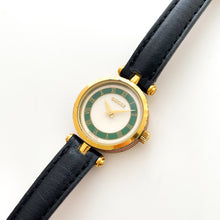Load image into Gallery viewer, Vintage 1990 Ladies' Gucci Stack Quartz Watch with Green and Beige Dial
