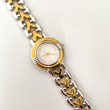 Load image into Gallery viewer, Vintage 1990s Yves Saint Laurent Ladies' Quartz Watch with Two-Tone Bracelet and White Dial