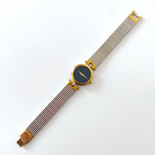 Load image into Gallery viewer, Vintage Two-Tone Christian Dior Ladies' Quartz Watch with Round Starry Night Dial