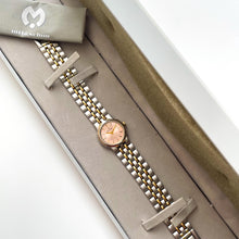Load image into Gallery viewer, Ladies' Mila Schön Watch with Two-Tone Bracelet and Round Rose Gold Dial - Boxed