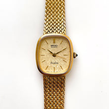 Load image into Gallery viewer, Vintage 1990s Gold-Plated Ladies' Seiko Exceline Quartz Watch