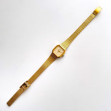 Load image into Gallery viewer, Ladies' Rotary Quartz Watch With Octagon Dial and Gold-Plated Integrated Bracelet