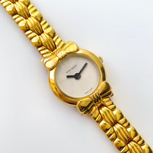 Load image into Gallery viewer, Vintage 00s Gold-Plated Ladies' Nina Ricci Quartz Watch with Round Dial and Interchangeable Straps