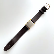 Load image into Gallery viewer, Vintage Unisex Gruen Sun & Moon Quartz Watch with Rectangular Dial