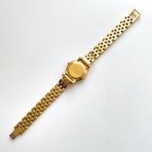 Load image into Gallery viewer, Vintage 1990s Gold-Plated Ladies' Nina Ricci Quartz Watch with Round Mother of Pearl Dial