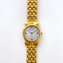 Load image into Gallery viewer, Nina Ricci Ladies’ Quartz Watch – Gold-Plated with MOP Dial, 1990s
