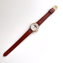 Load image into Gallery viewer, Ladies' Vintage Gold-Plated Lorus Sun & Moon Phase Quartz Watch