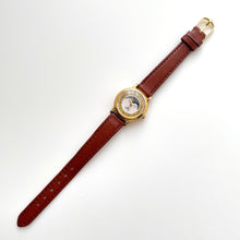 Load image into Gallery viewer, Ladies' Vintage Gold-Plated Lorus Sun & Moon Phase Quartz Watch