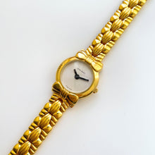 Load image into Gallery viewer, Vintage 00s Gold-Plated Ladies' Nina Ricci Quartz Watch with Round Dial and Interchangeable Straps