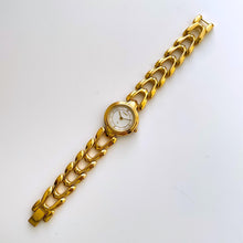 Load image into Gallery viewer, Vintage Ladies' Gold-Plated Accurist Quartz Watch with Beige Round Dial - Boxed