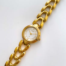 Load image into Gallery viewer, Vintage Ladies' Gold-Plated Accurist Quartz Watch with Beige Round Dial - Boxed