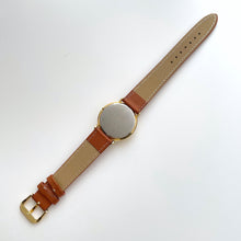 Load image into Gallery viewer, Vintage Unisex Tuscany Sun & Moon Phase Quartz Watch with Brown Leather Strap