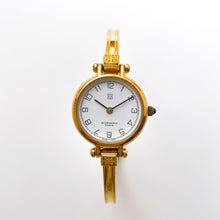 Load image into Gallery viewer, Vintage 1990s Gold-Plated Ladies' Givenchy Bangle Quartz Watch with Round Dial