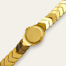 Load image into Gallery viewer, Christian Dior Ladies’ Quartz Watch – Gold-Plated, Silver Accents