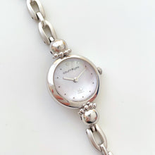 Load image into Gallery viewer, Vintage Silver-Tone Ladies' Courrèges Quartz Watch with Mother of Pearl Dial