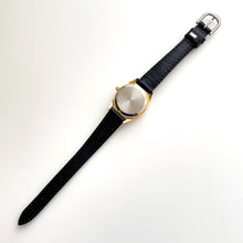 Load image into Gallery viewer, Vintage Constant Sun & Moon Phase Quartz Watch with Black Leather Strap