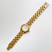 Load image into Gallery viewer, Ladies' Vintage 90s Gold-Plated Fendi 850L Quartz Watch with White Dial